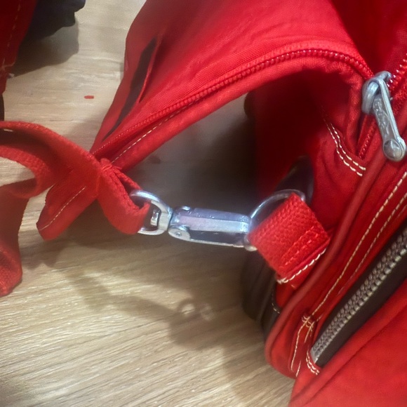 Kipling Red Wheeled/Backpack - Picture 7 of 10